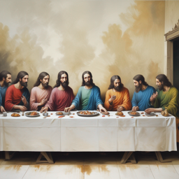 Cover for The Last Supper, generated with AI Music Generator